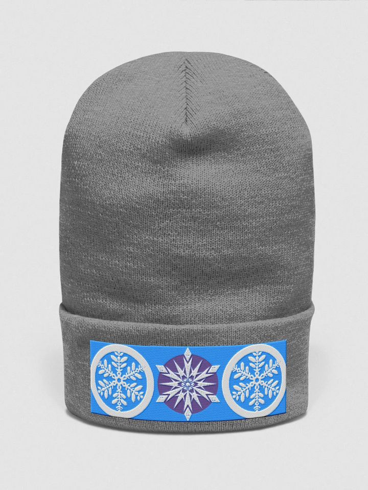 snowflake beanie hat product image (1)