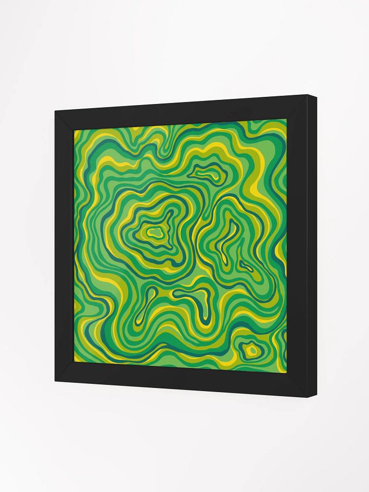 Ethereal Topography Framed Poster - Stone No. 3 product image (20)