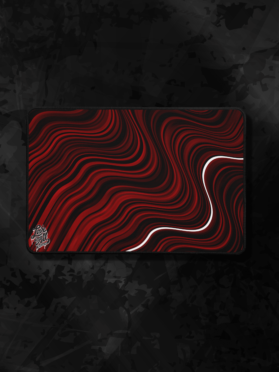 L2A Red Wave Deskmat product image (1)
