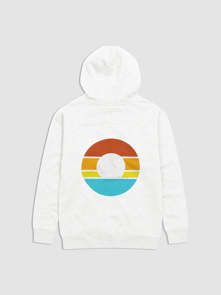 White Sunset Comfort Unisex Hoodie product image (1)