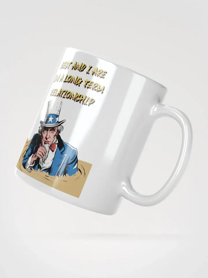 Debt And I Are In A Long Term Relationship Funny White Mug product image (4)