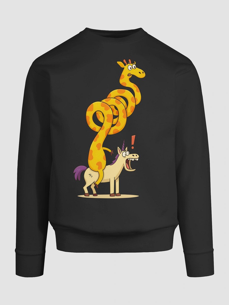 Giraffe on Unicorn Crew Neck product image (9)