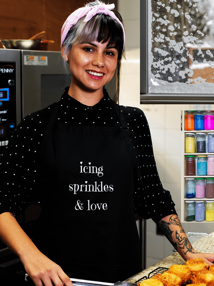 Icing Sprinkles & Love Organic Cotton Apron product image (1)