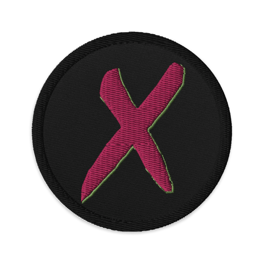 Anime is Love X Life "X" Patch product image (1)