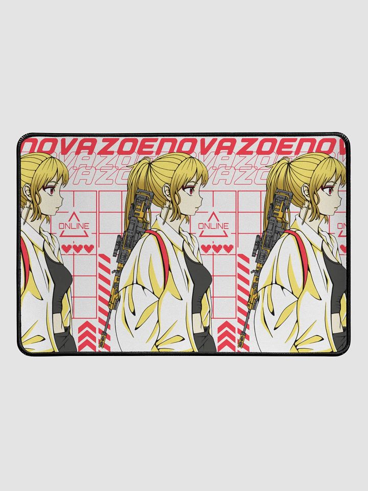 Online Desk Mat RED (12