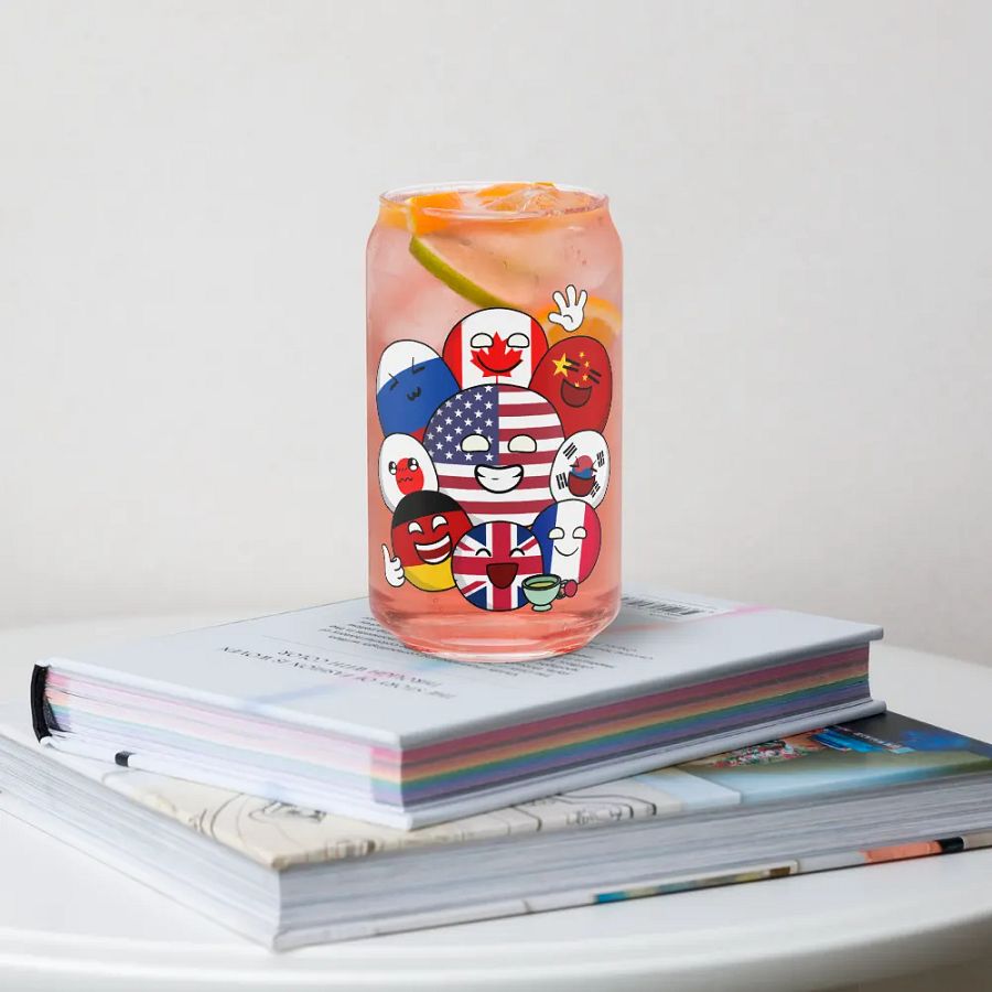 Countryball Can-Shaped Glass product image (34)