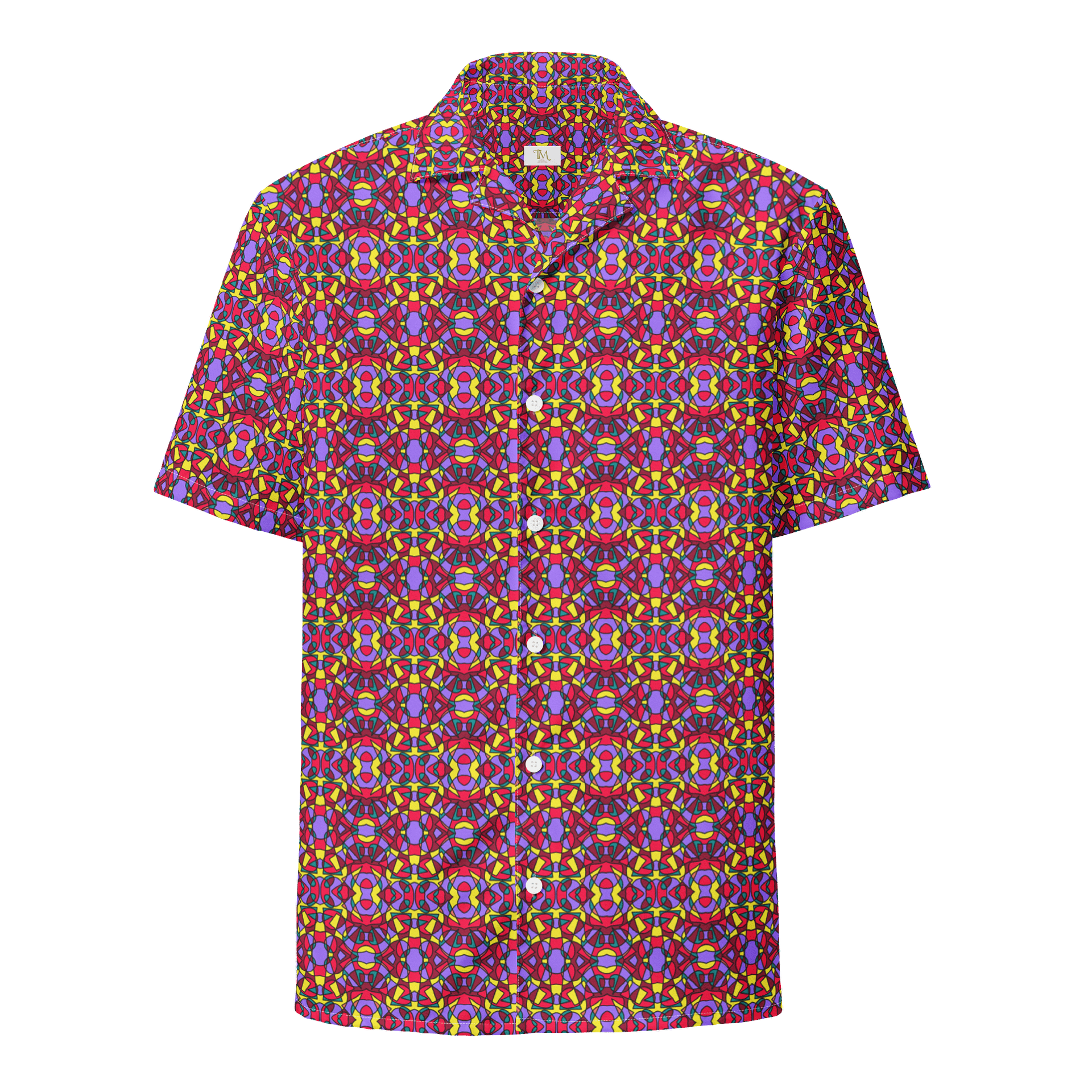 Retro Circus Ticket - Vibrant Hawaiian Shirt product image (1)