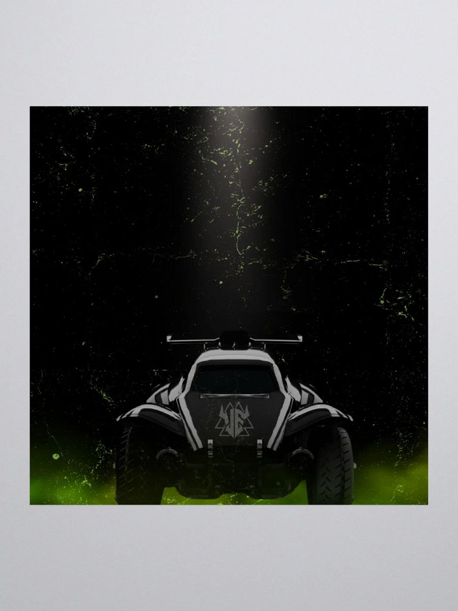 Green VE Car Sticker product image (1)