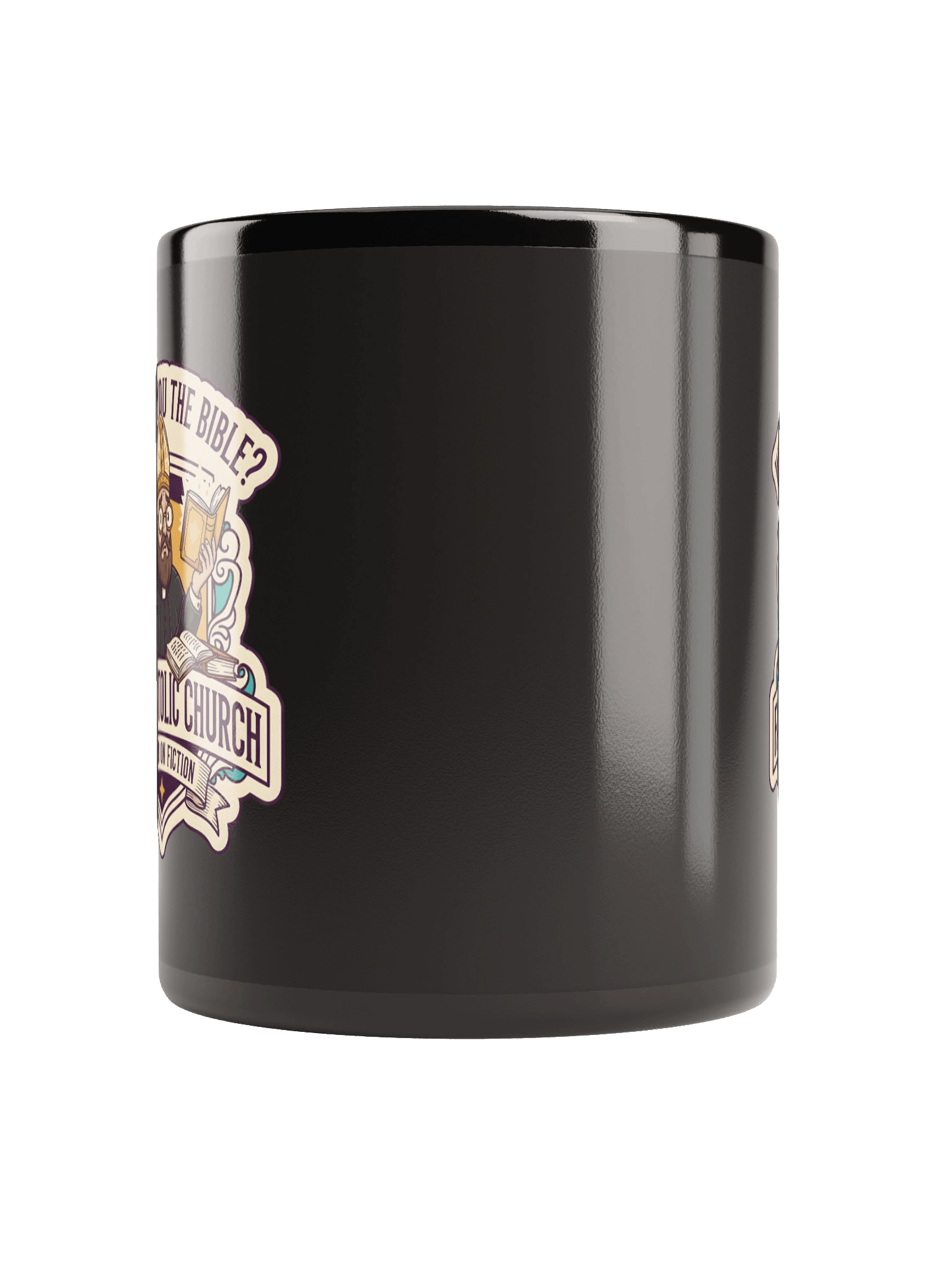 Who Gave You The Bible? (Black Mug) product image (9)