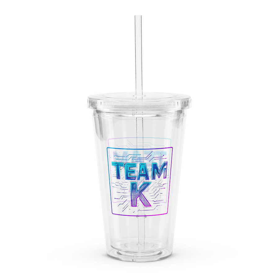 Team K V-11 Clear Plastic Tumbler product image (2)