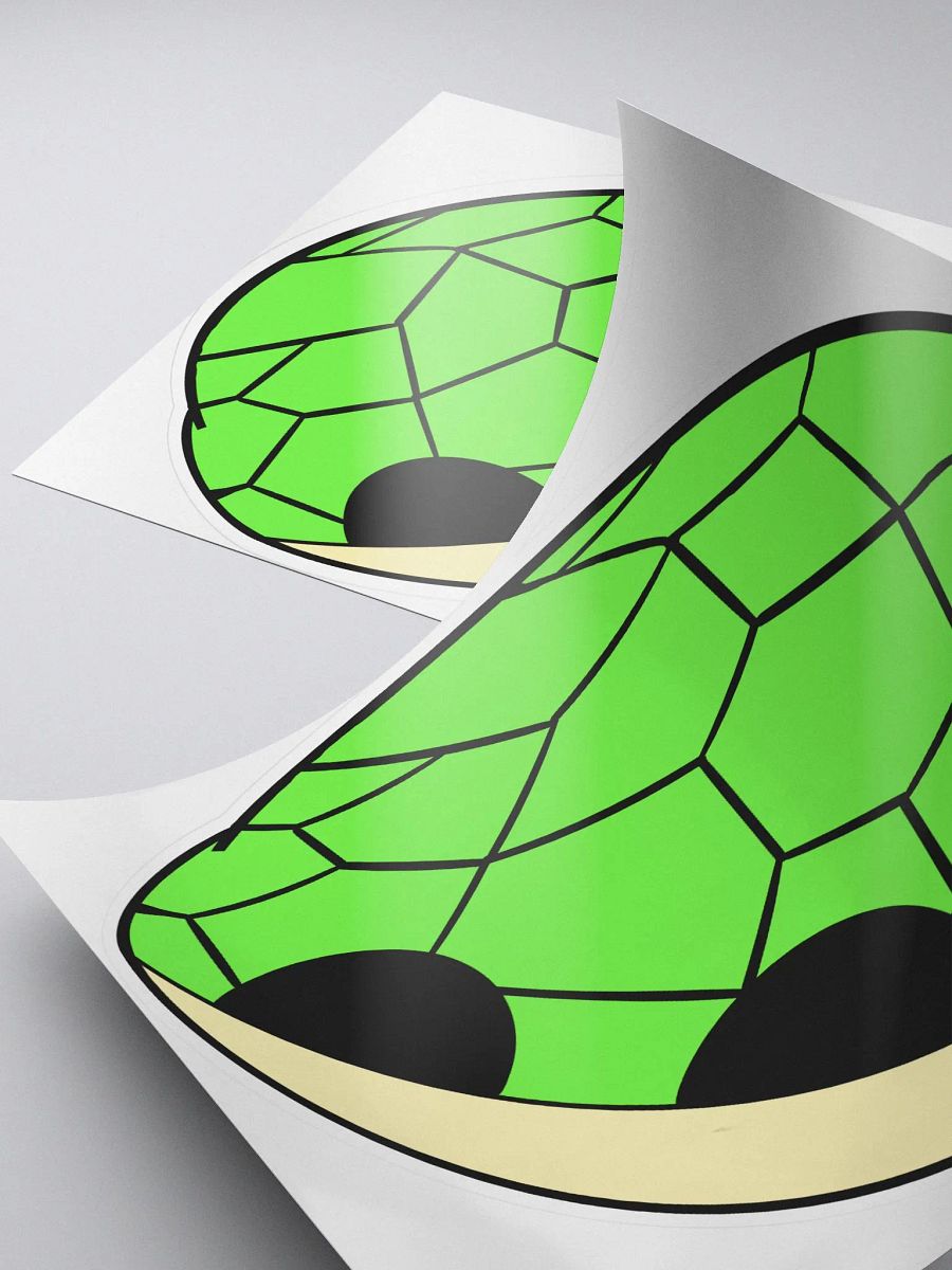 Green Shell Stickers product image (4)