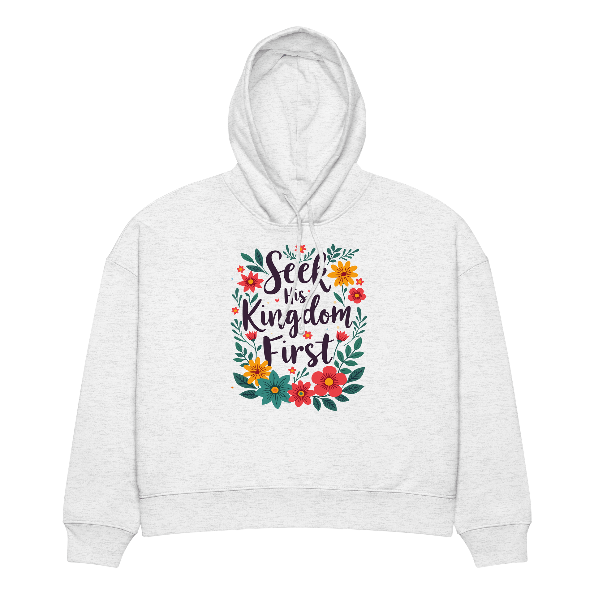 Women's Organic Hoodie Seek His Kingdom product image (4)