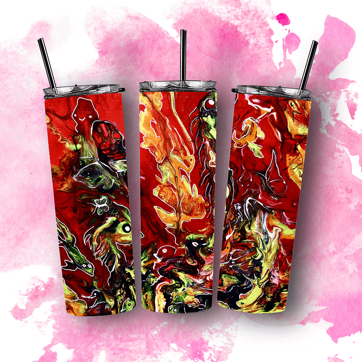 Creatures of Fire 20oz Skinny Tumbler product image (1)