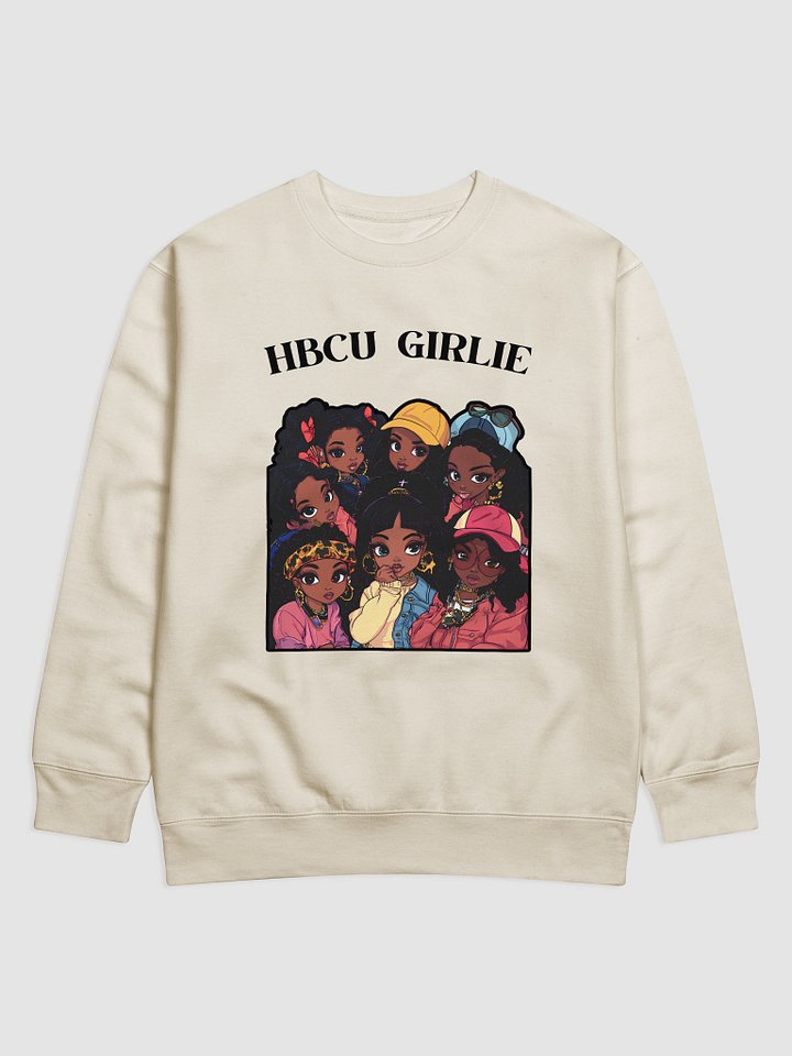 HBCU GIRLIE Premium Illustrated Sweatshirt product image (2)