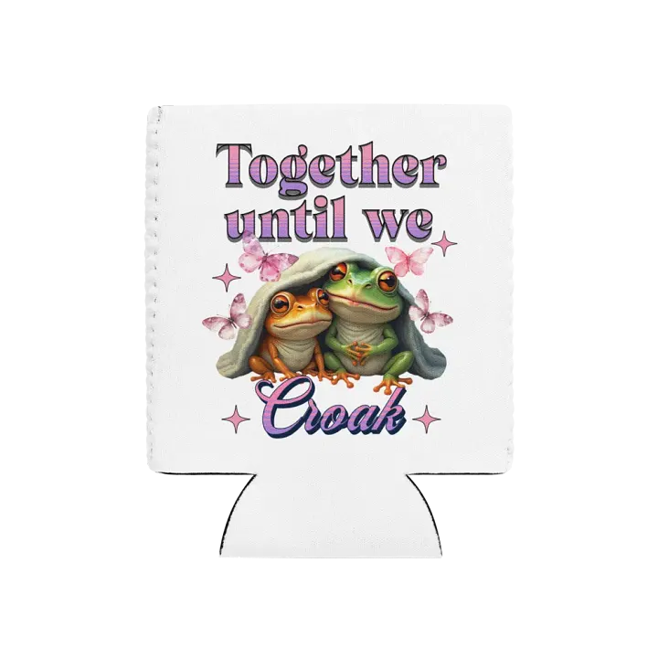Together Until We Croak Frog Frogtastic Can Cooler Duo product image (1)