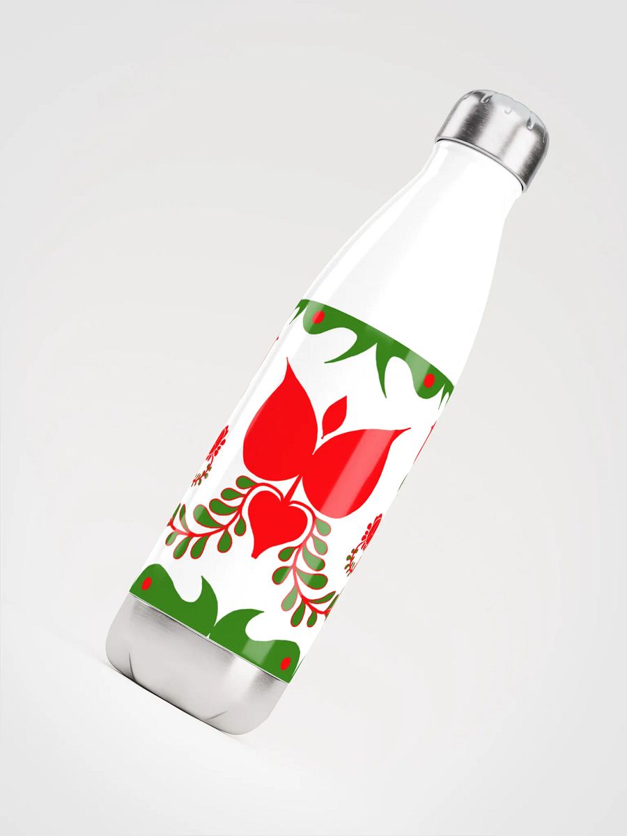 Hungarian Folk Art Birds Stainless Steel Water Bottle product image (4)