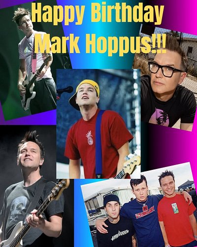 Happy 53rd Birthday Mark Hoppus!!

#criticallydisdained #onthisday #music #punk #poppunk #history #rock #millenials #blink182...