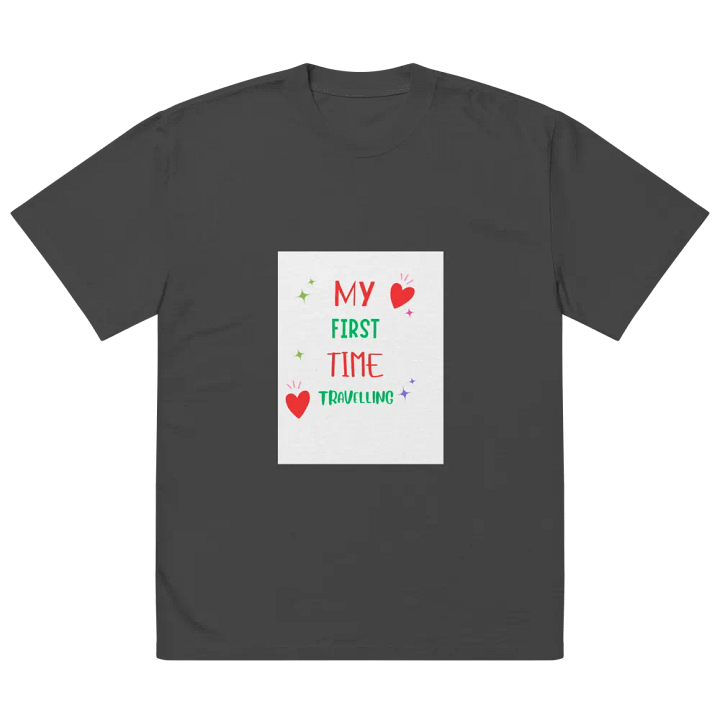 First Time Traveler Faded T-Shirt product image (2)
