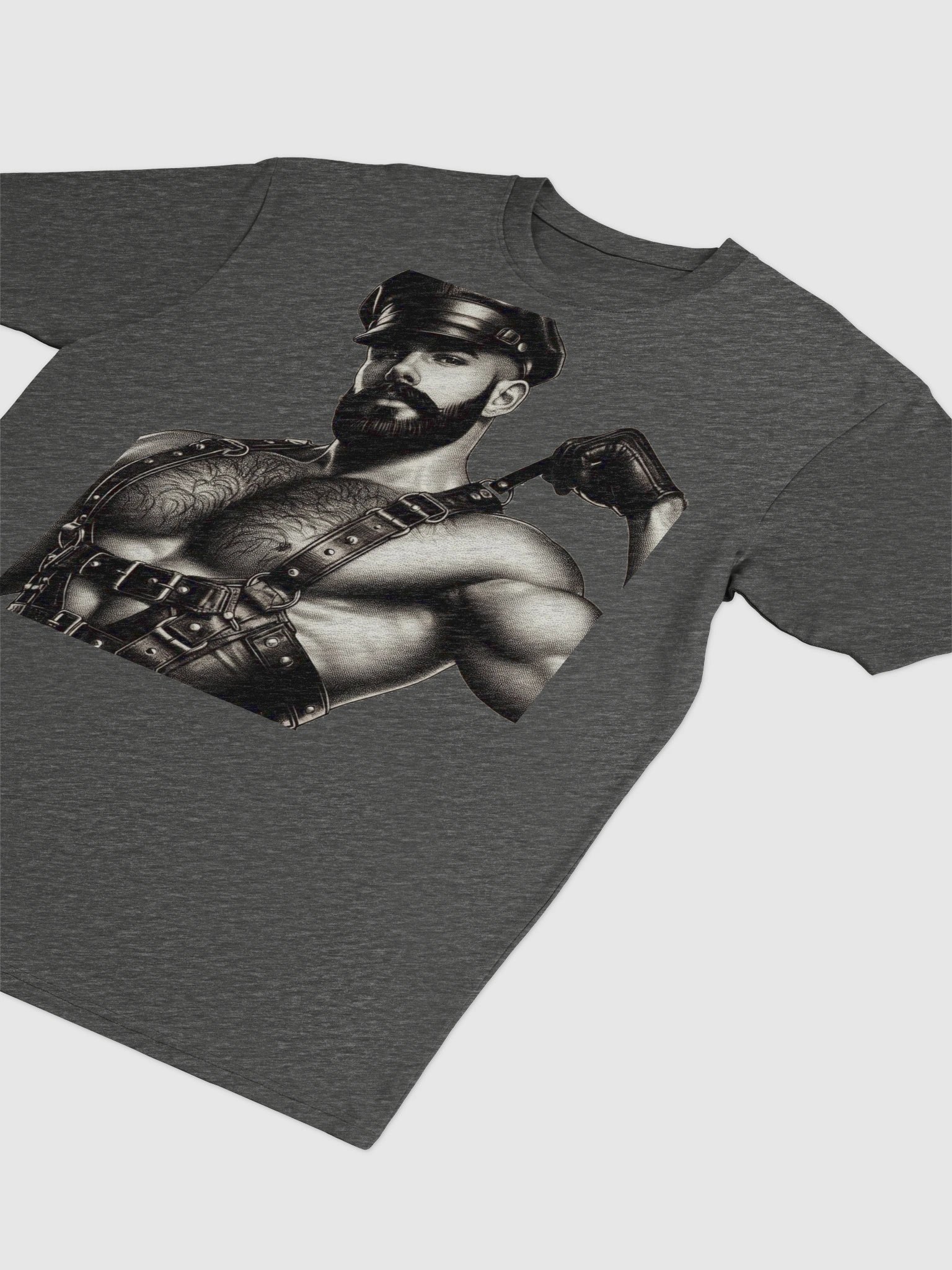 Gay Leather Bar Pride "King Daddy" Leather Bar San Francisco Pride Graphic Design Classic T Shirt product image (5)