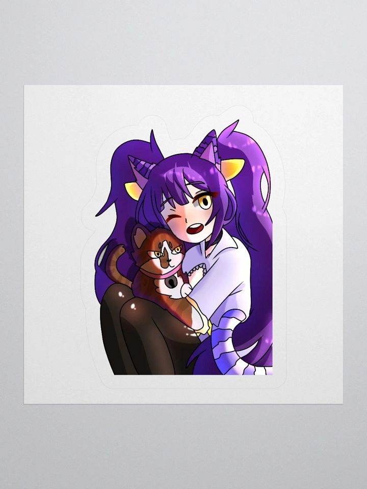 Dahlia & Rose Sticker product image (1)