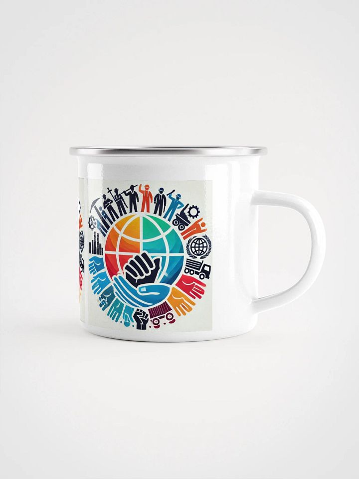 Unity Adventure Enamel Mug product image (1)
