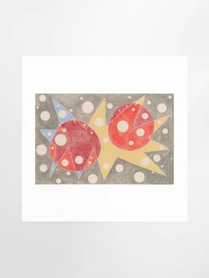 Cartoon Conflict Print product image (2)