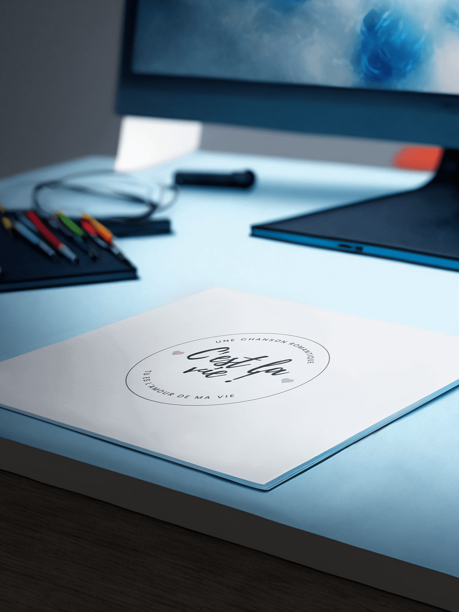 C'est la vie Mouse Pad product image (3)