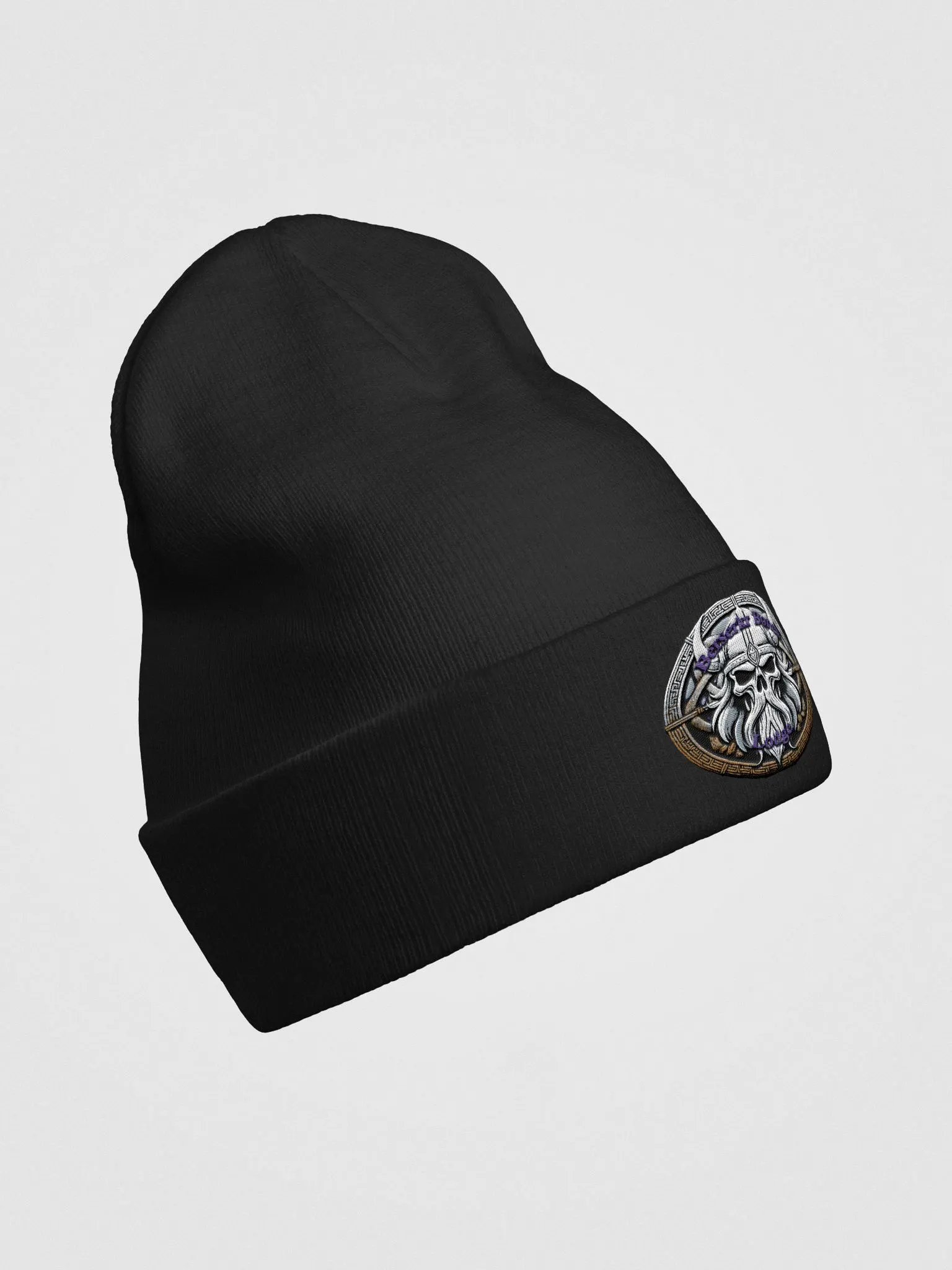 Viking Skull Knit Beanie product image (7)