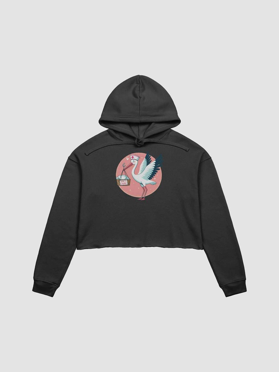 Born to Care, Stork Nurse Hoodie product image (3)