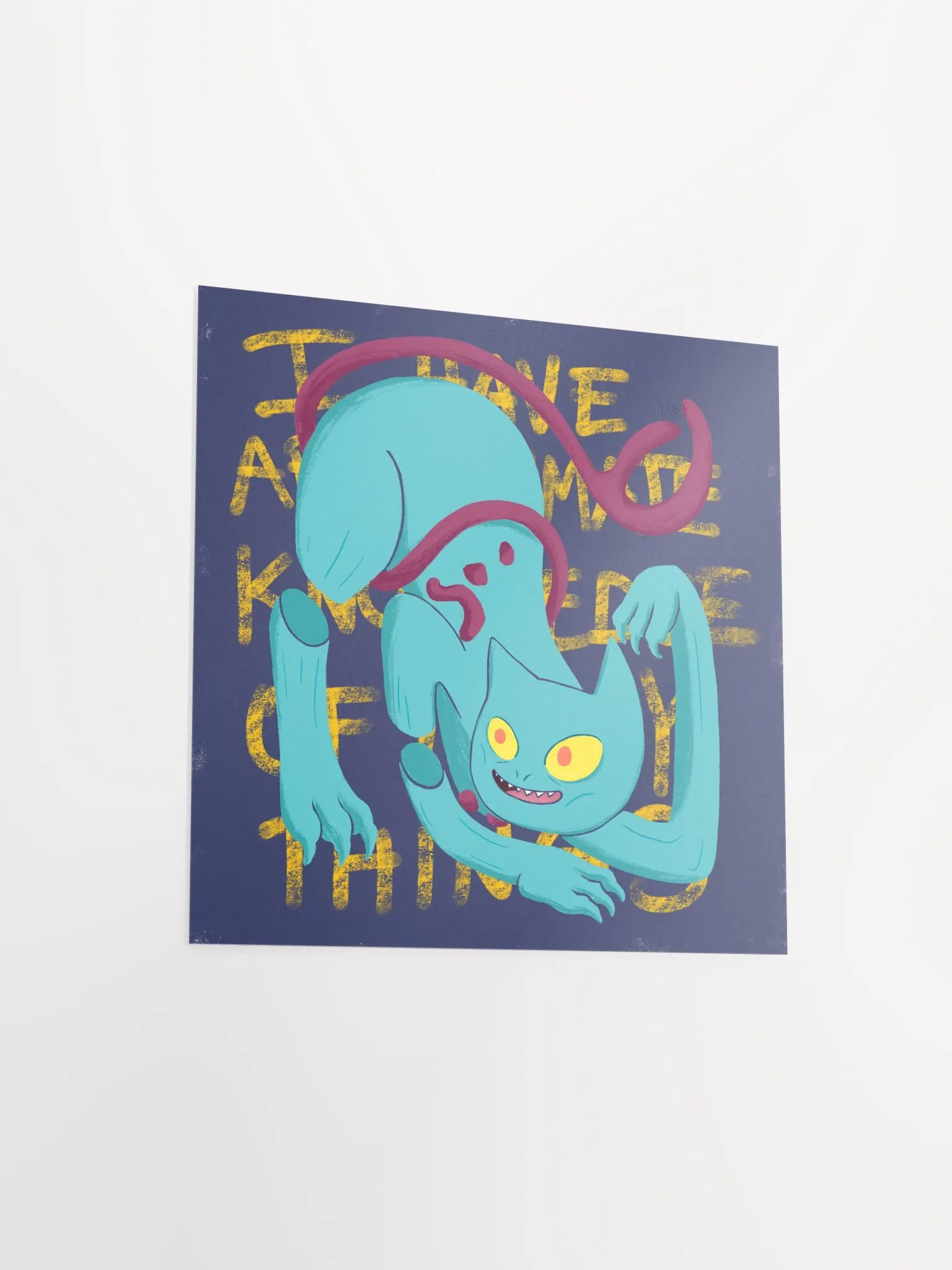 Demon Cat Matte Paper Poster product image (14)