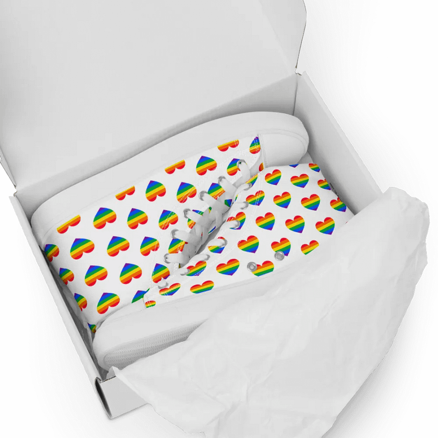 Rainbow Heart High Tops product image (10)