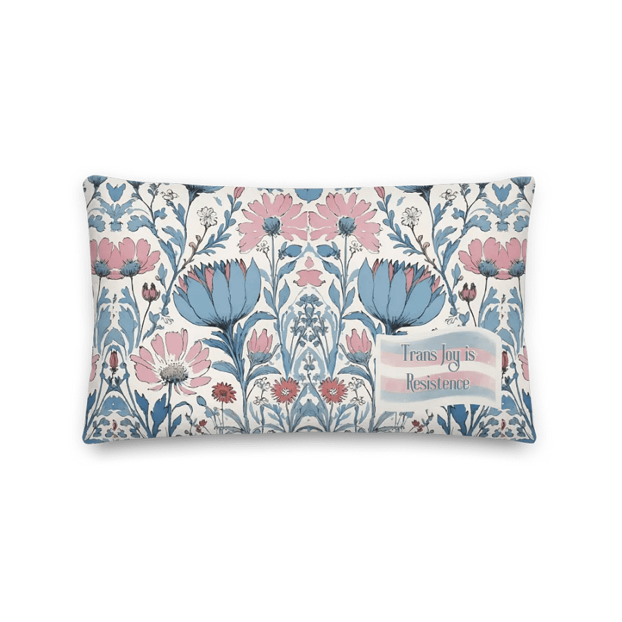 Resistors, Trans Joy is Resistance, Pillow product image (2)