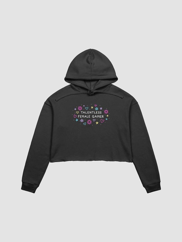 Talentless Female Gamer Cropped Sweater product image (1)