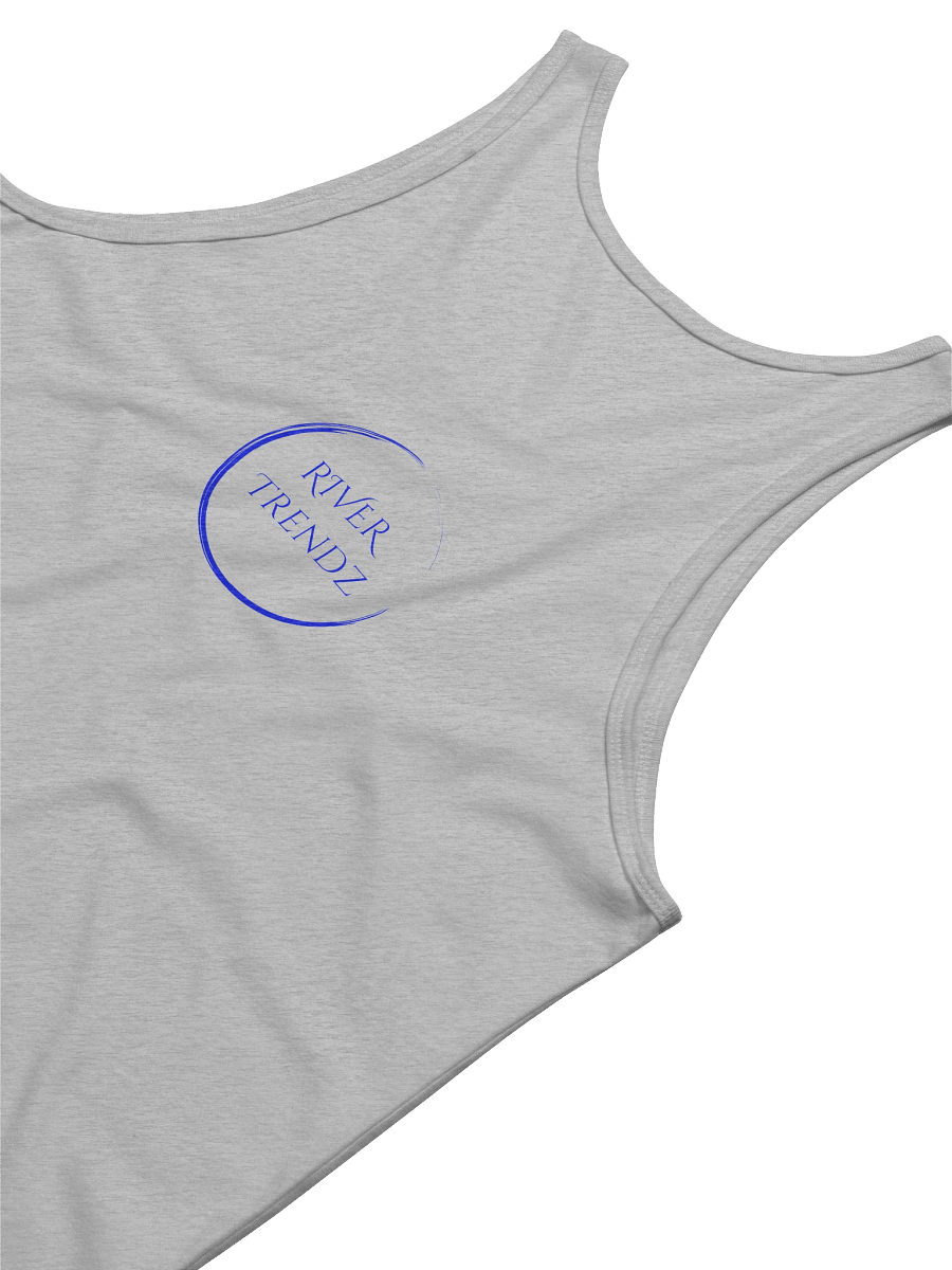 Men's Blue Faded Circle River Trendz Logo Tank product image (39)
