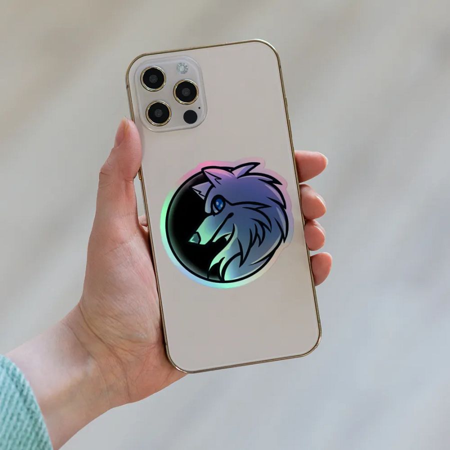 Mystic Wolf Holographic Sticker Set product image (8)