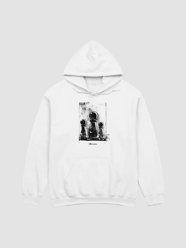 Grunge Chess: Pawn Trio unisex pullover hoodie product image (1)