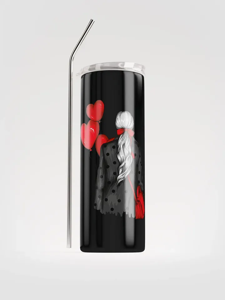 Valentine's Stainless Steel Tumbler: Sip Love & Sustainability! product image (1)