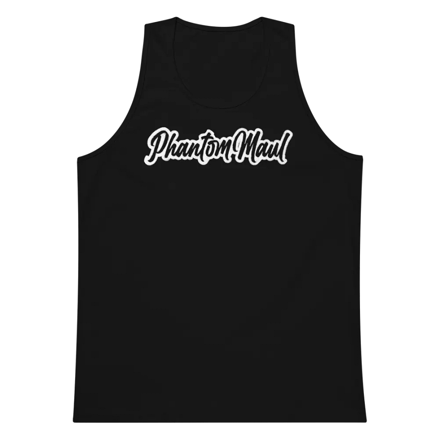 White 'PhantomMaul' Men's Tank Top product image (27)