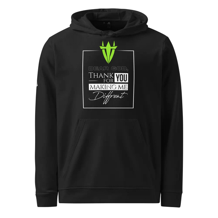 Adidas Fleece Hoodie: Dear God product image (1)
