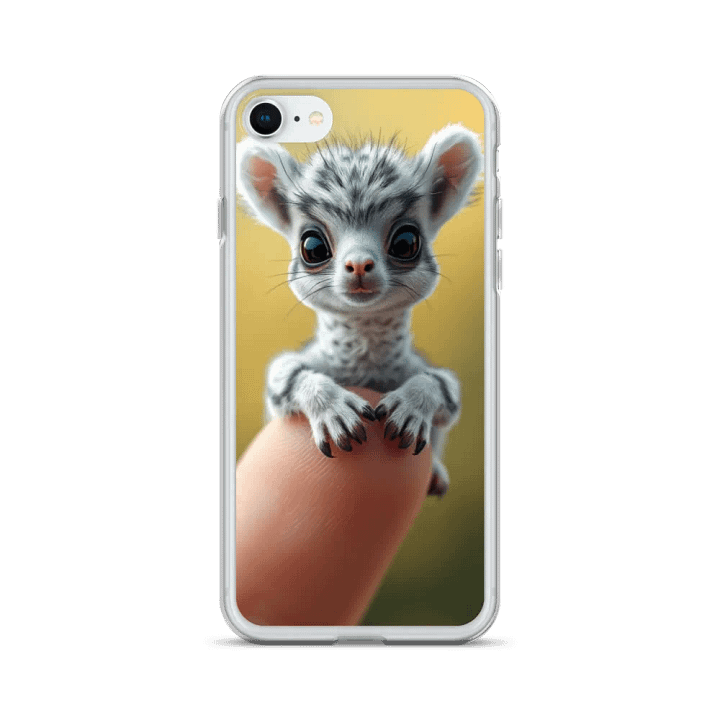 Whimsical Alpaca on a Finger Creature iPhone® Case product image (24)