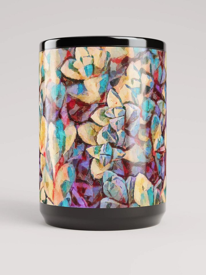 Abstract Graphic | Black Coffee Mug | Mirth Succulent product image (2)