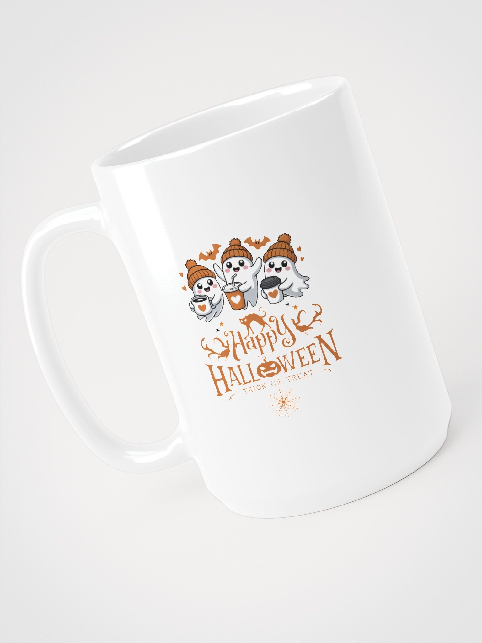 Happy Halloween Trick or Treat Ghost Mug product image (4)