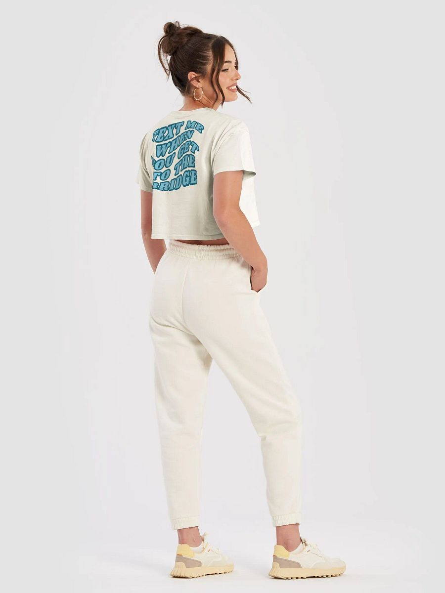 Text Me When You Get to the Bridge - Crop Top product image (32)