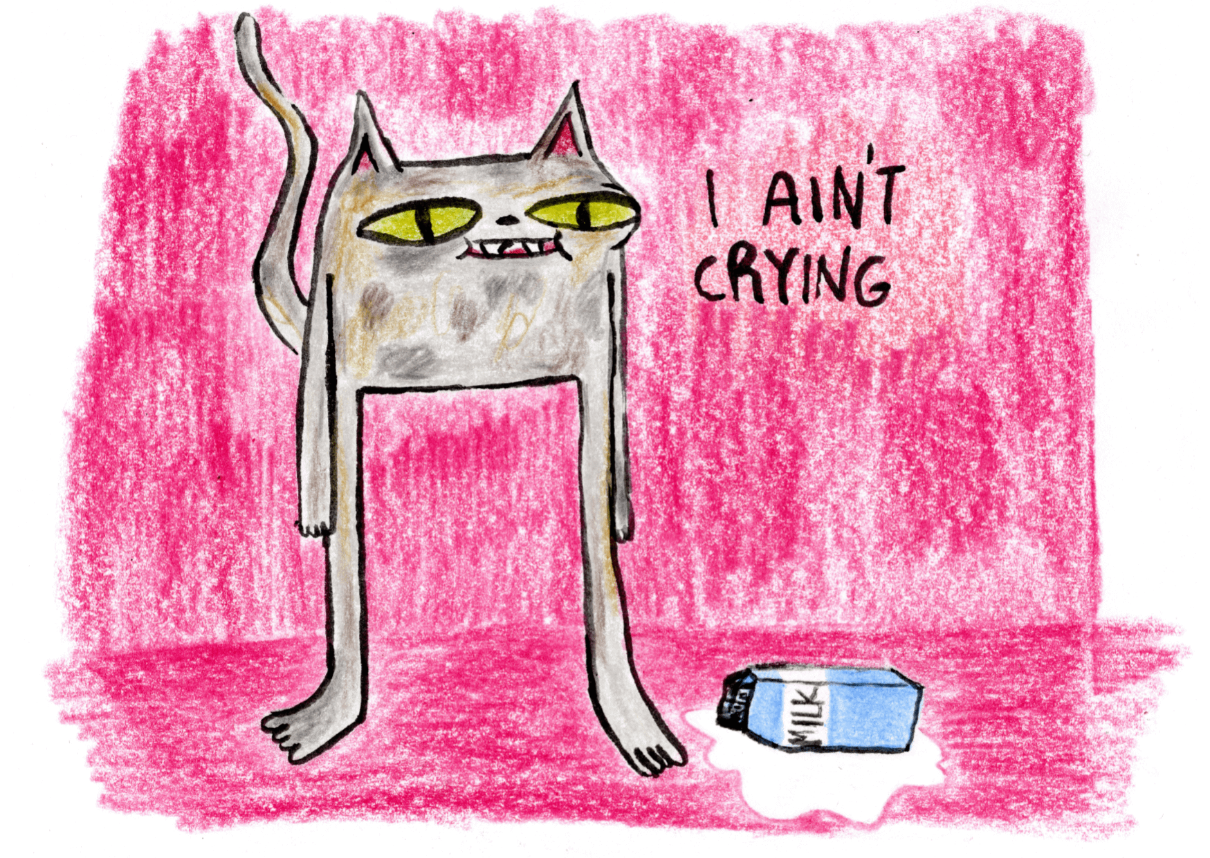A6 Print! I Ain't Crying product image (1)
