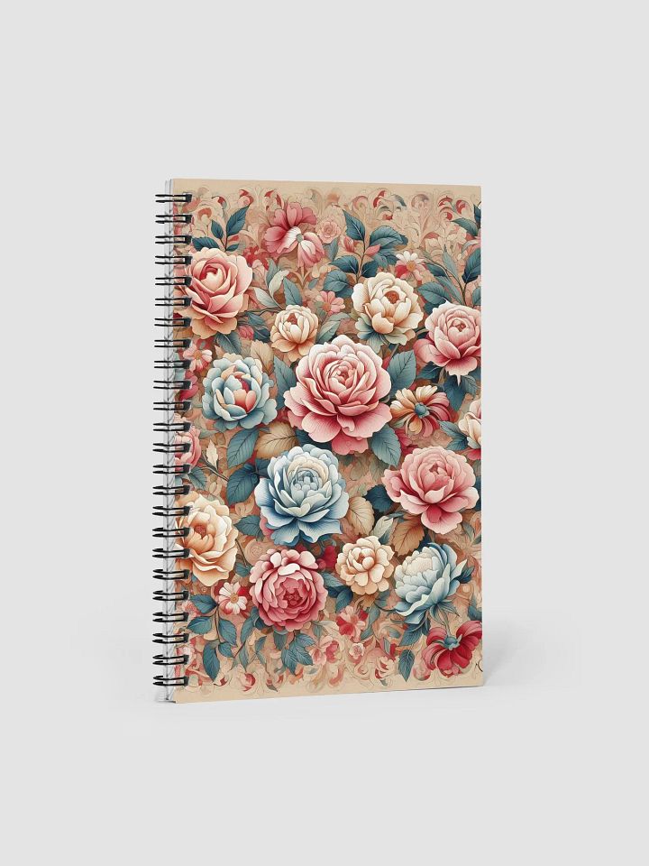 Royal Floral Spiral Notebook product image (1)