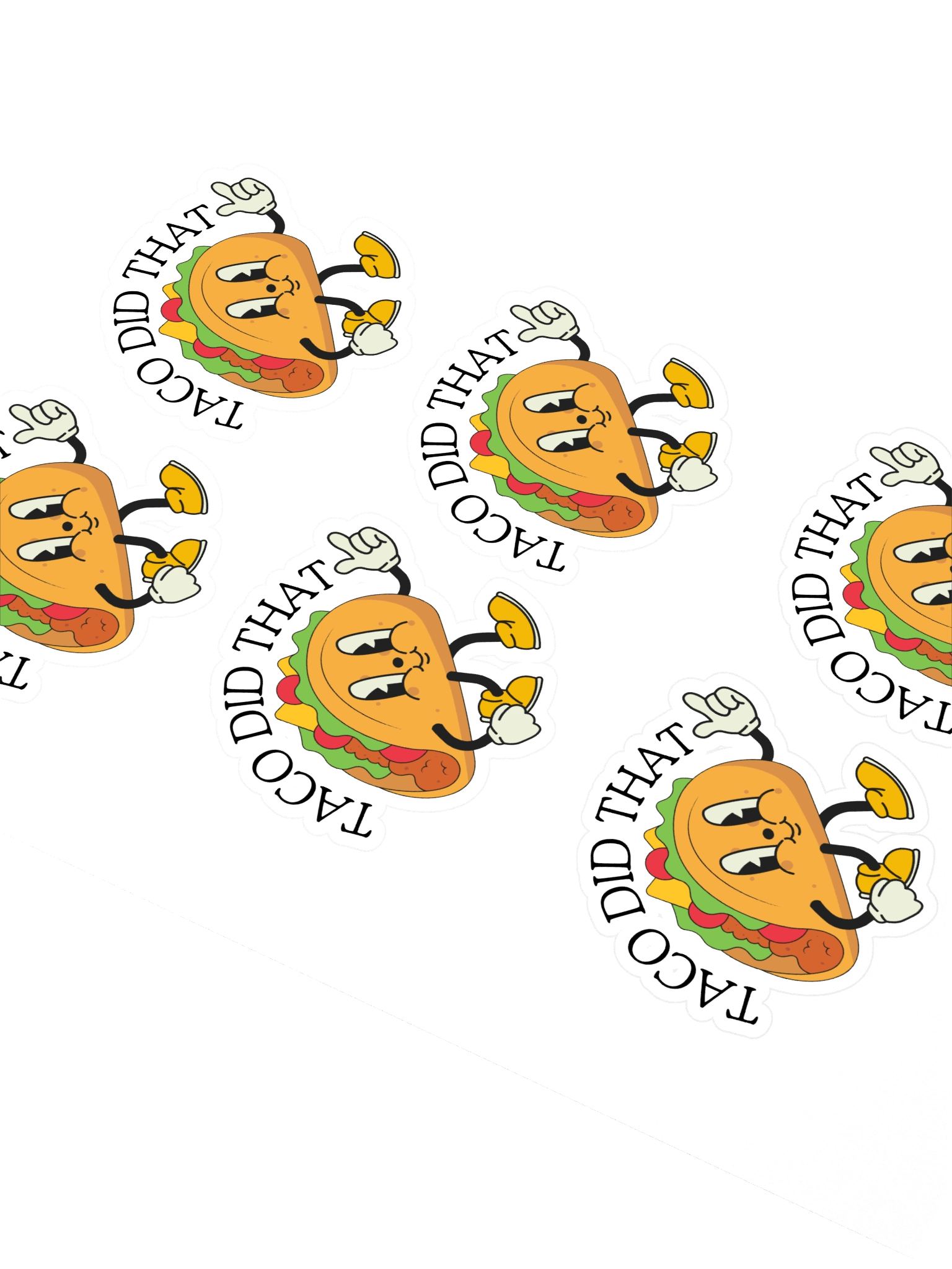 Taco Party Sticker Sheet product image (2)