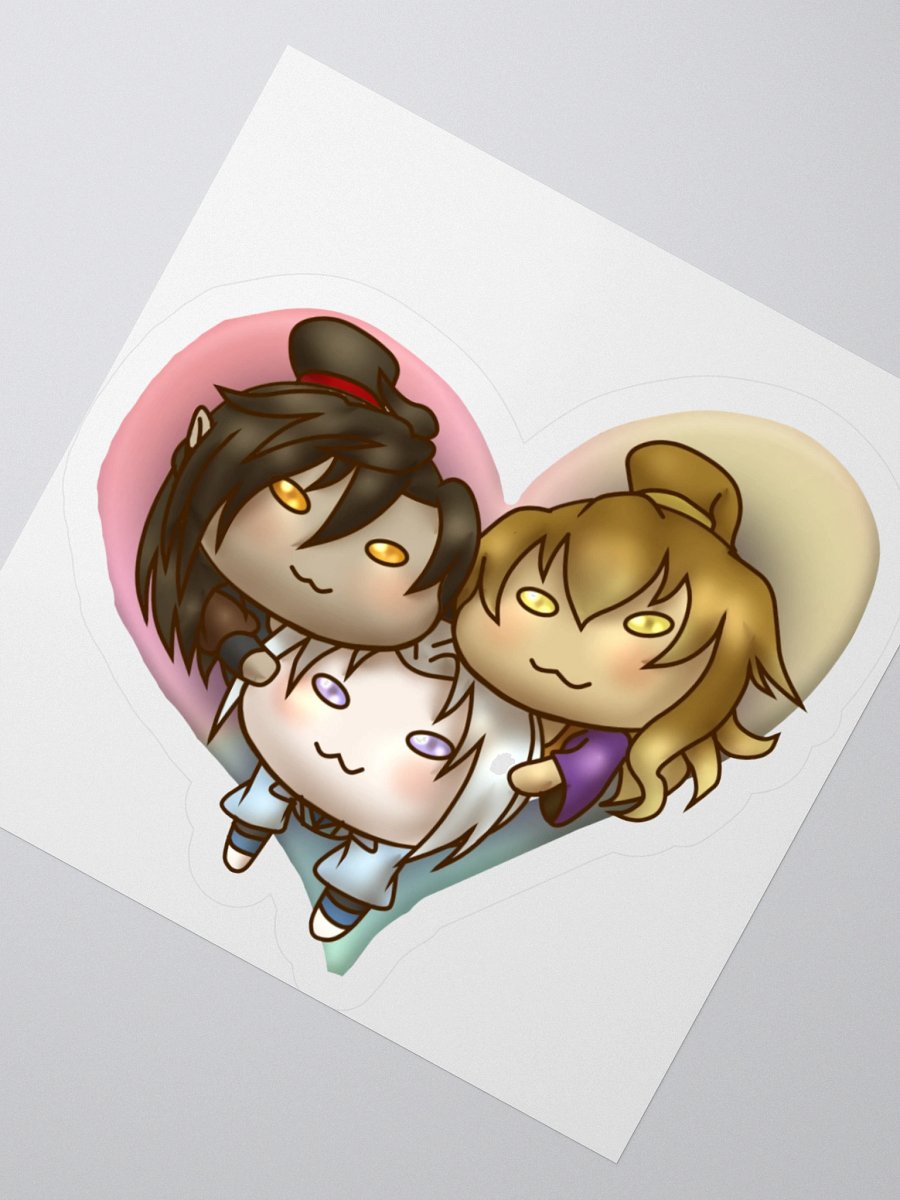 Yushi x Xueye x Jinse Mochibi Sticker product image (2)