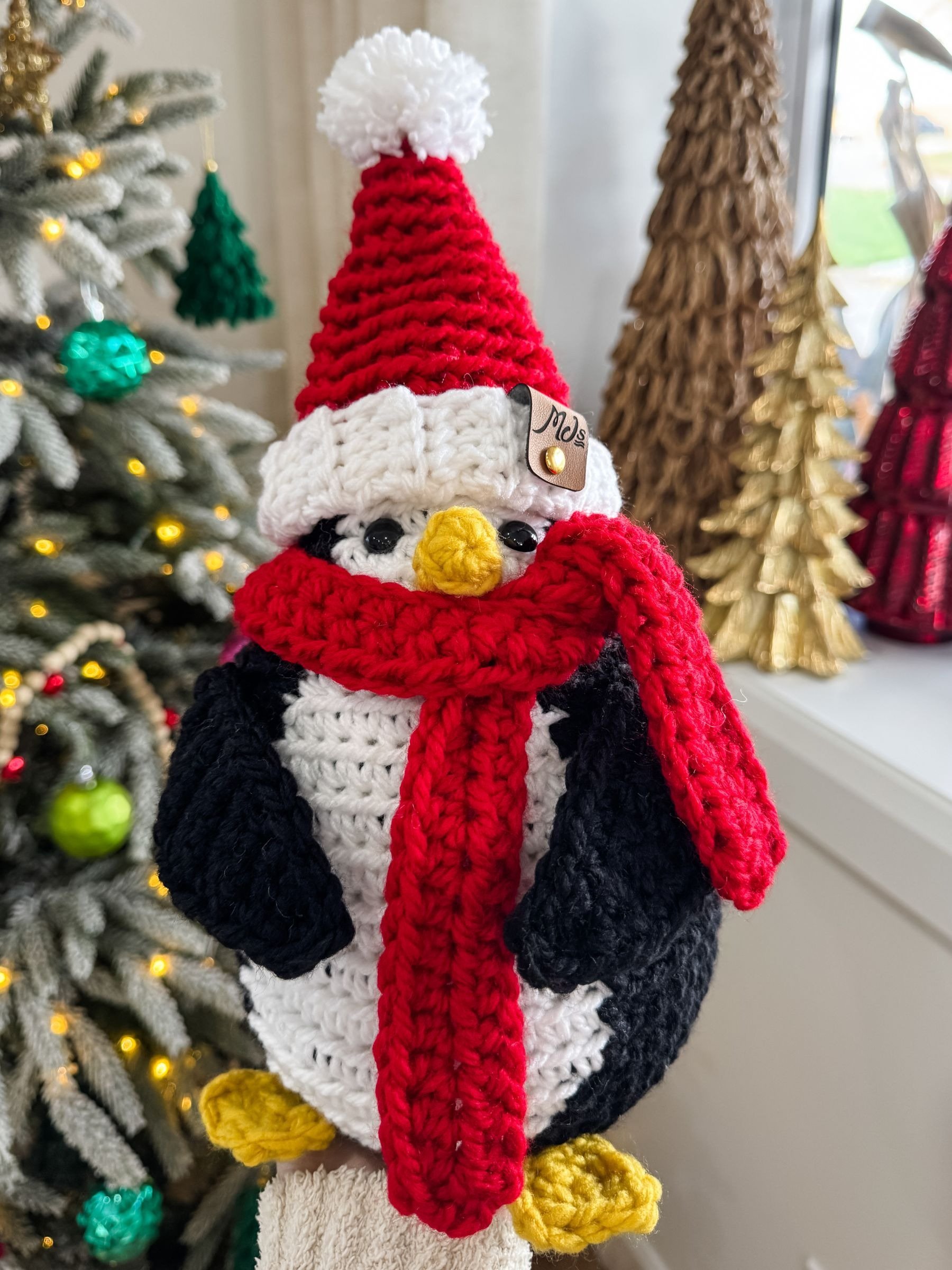 Merry & Bright Santa Penguin Crochet Pattern product image (10)