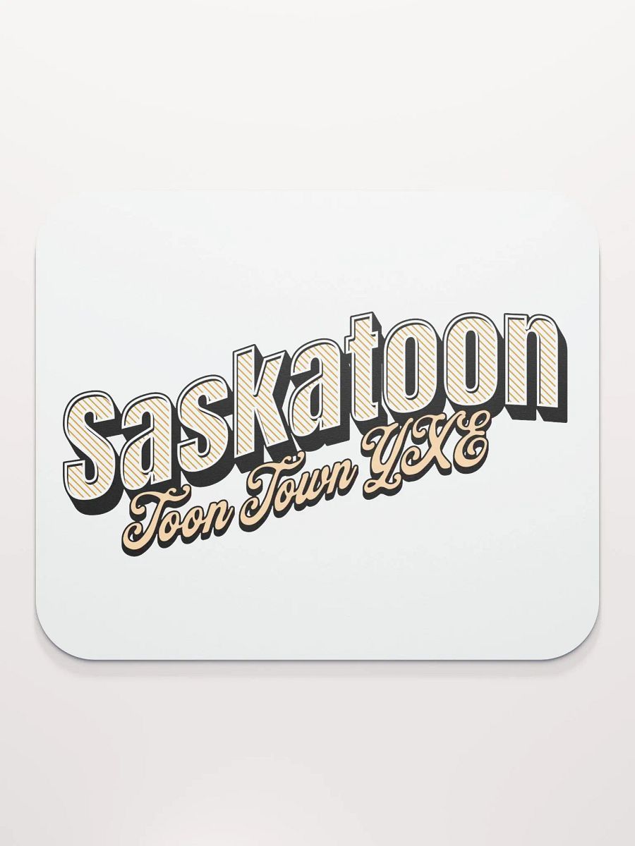 Saskatoon Toon Town YXE Mouse Pad product image (2)