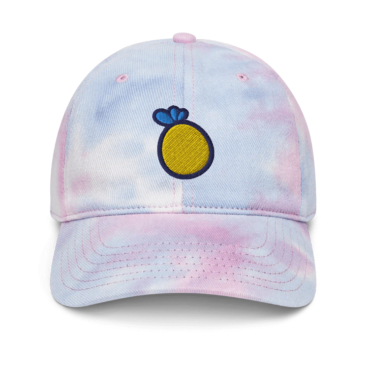 Dummy Pineapple Embroidered Tie-Dye Cap product image (1)